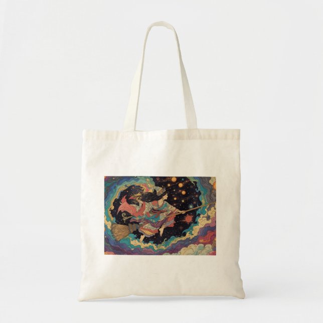 Bolso De Tela Psychedelic witch totebag (Frente)
