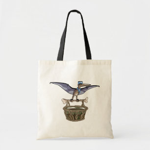 Bolso De Tela Pteranodon Llevando Una Cesta