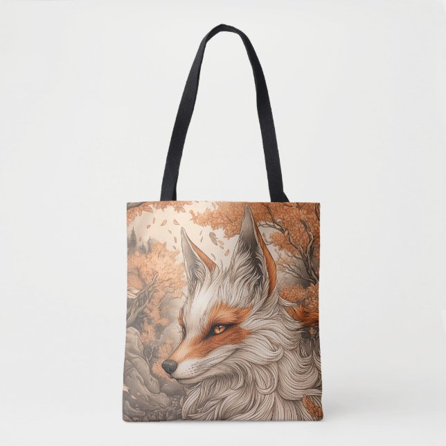 Bolso De Tela Pteropus kitsuni (Anverso)