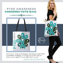 Bolso De Tela PTSD Awareness Edition Tote Bag