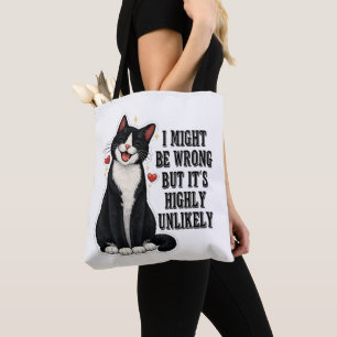 Bolso De Tela Puede que esté equivocado, pero es muy poco probab