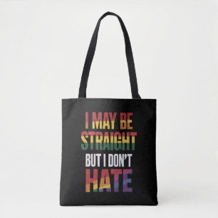 Bolso De Tela Puede que sea heterosexual pero no odio el Orgullo