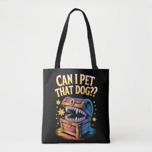 Bolso De Tela ¿Puedo acariciar a ese perro? Regalo divertido de 