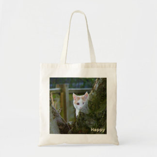 Bolso De Tela "Puedo verle" por feliz