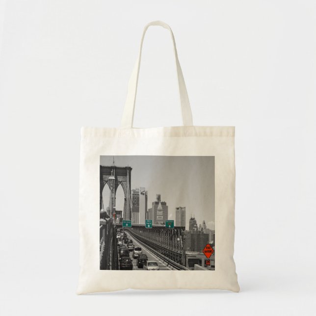 Bolso De Tela Puente Brooklyn (Frente)
