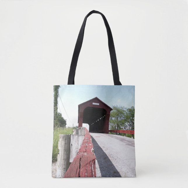 Bolso De Tela Puente cubierto (Anverso)