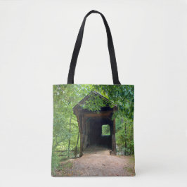 Bolso De Tela Puente Cubierto Bunker Hill