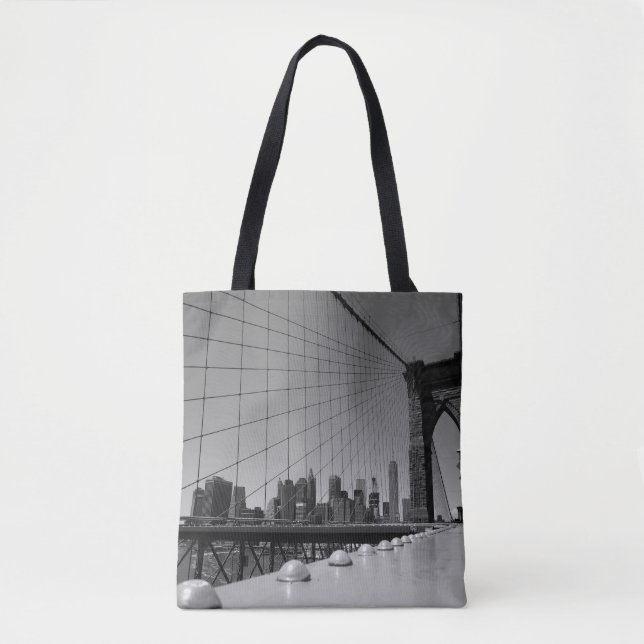 Bolso De Tela Puente de Brooklyn (Anverso)