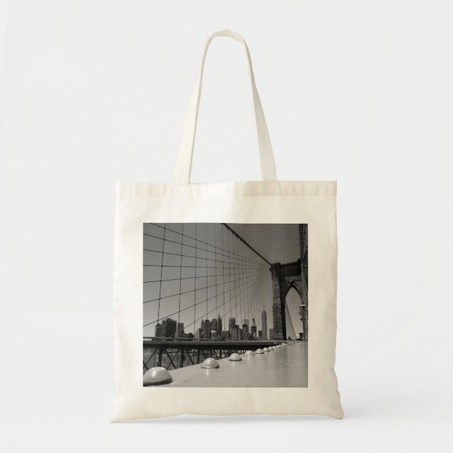 Bolso De Tela Puente de Brooklyn (Frente)