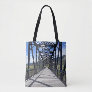 Bolso De Tela Puente de dos ríos