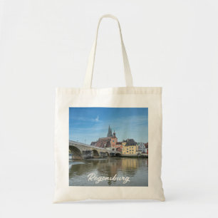 Bolso De Tela Puente de piedra en Regensburg, Alemania