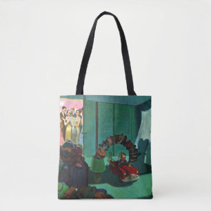 Bolso De Tela Puente del gorra