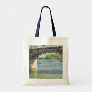 Bolso De Tela Puente en Argenteuil por Gustave Caillebotte