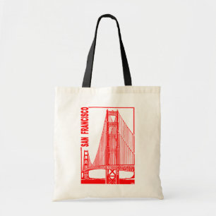 Bolso De Tela Puente Francisco-De oro de la puerta de San