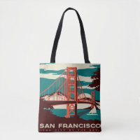 Puente Golden Gate estilo vintage de San Francisco