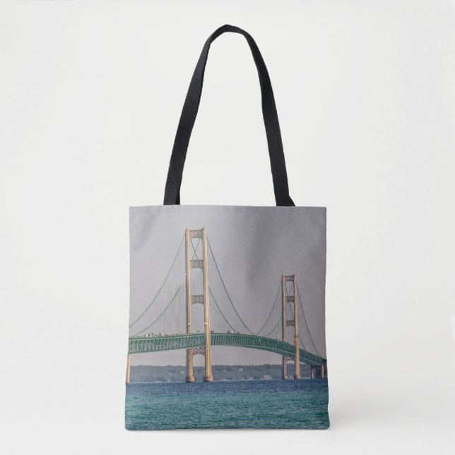 Bolso De Tela Puente Majestic Mackinac (Anverso)