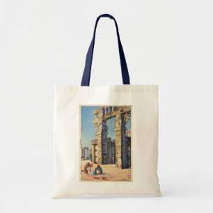 Bolso De Tela Puerta al Stupa de Sanchi, Hiroshi Yoshida
