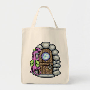 Bolso De Tela Puerta de hadas del dragón de Carrie Michael
