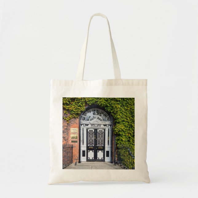 Bolso De Tela Puerta Georgiana de Dublín (Frente)