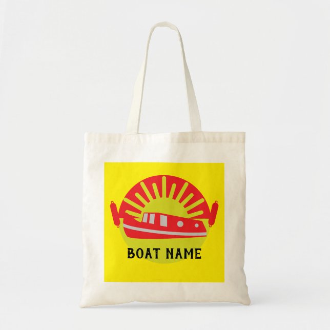 Bolso De Tela Puerta Viva del Barco del Canal (Frente)