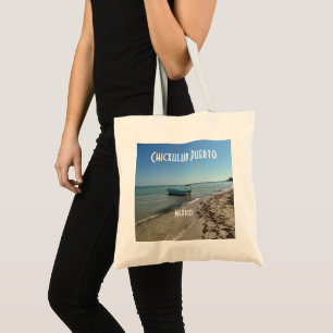 Bolso De Tela Puerto Chicxulub, México - Tote de Presupuesto