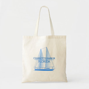 Bolso De Tela Puerto de Charlotte Costa Náutica Vela Marinero