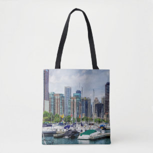 Bolso De Tela Puerto de Chicago
