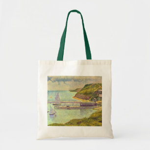 Bolso De Tela Puerto de Port-en-Bessin, marea alta de Georges Se