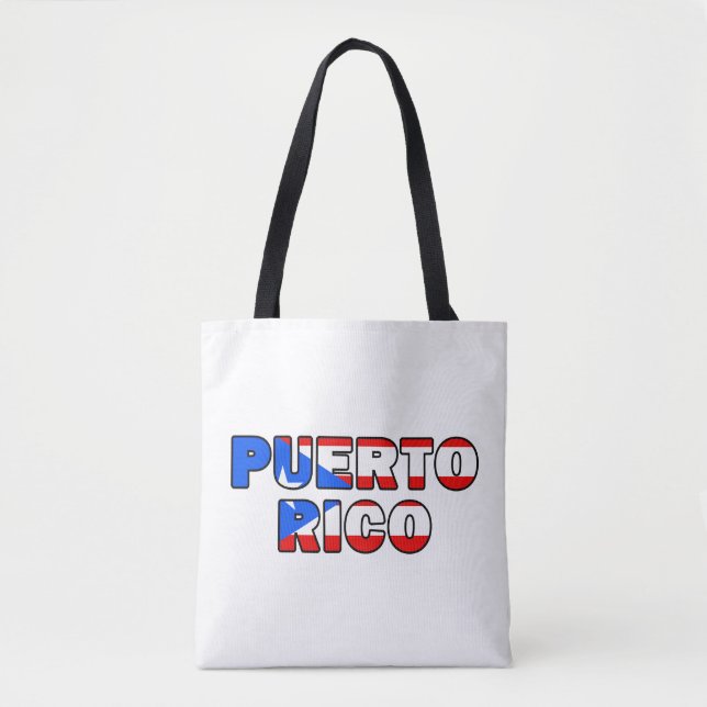 Bolso De Tela Puerto Rico (Anverso)