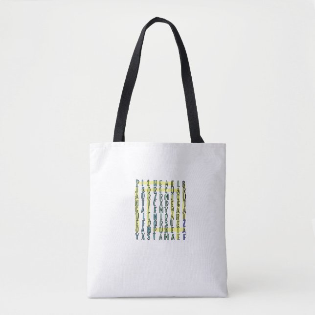 BOLSO DE TELA PUERTO RICO WORD SEARCH (Anverso)