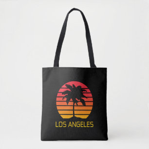 Bolso De Tela Puesta de sol de Los Ángeles California