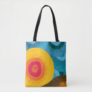 Bolso De Tela Puesta de sol vibrante de Cabo Verde