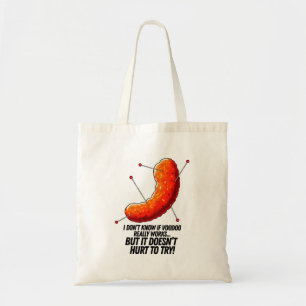 Bolso De Tela Puff de queso vudú - Chiste anti Trump
