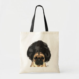 Bolso De Tela Pug En Una Mala Pelota