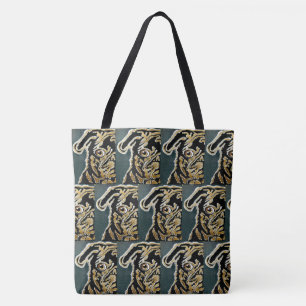 Bolso De Tela Pug Love Tote Bag