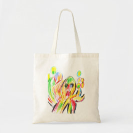 Bolso De Tela Pulpo colorido