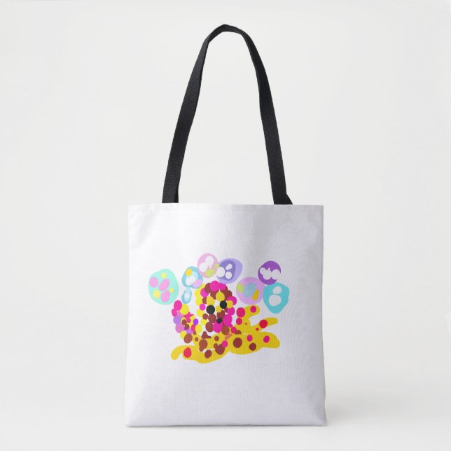 Bolso De Tela Pulpo lindo (Anverso)