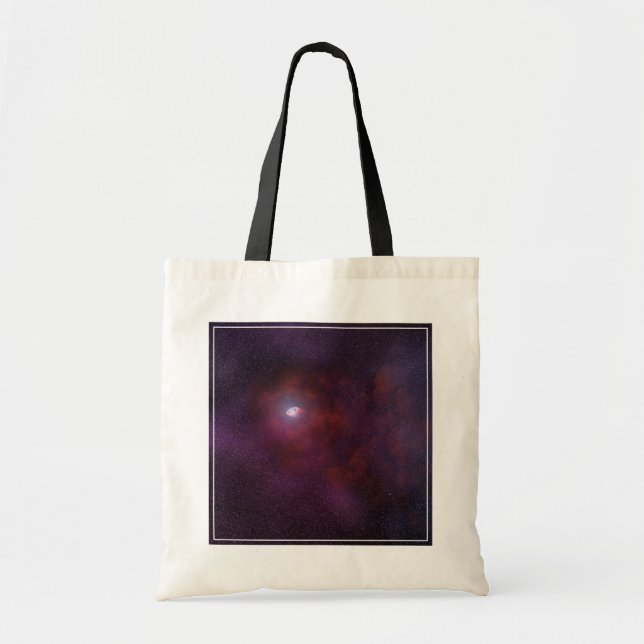Bolso De Tela Pulsar Viento De Una Estrella De Neutrón. (Frente)