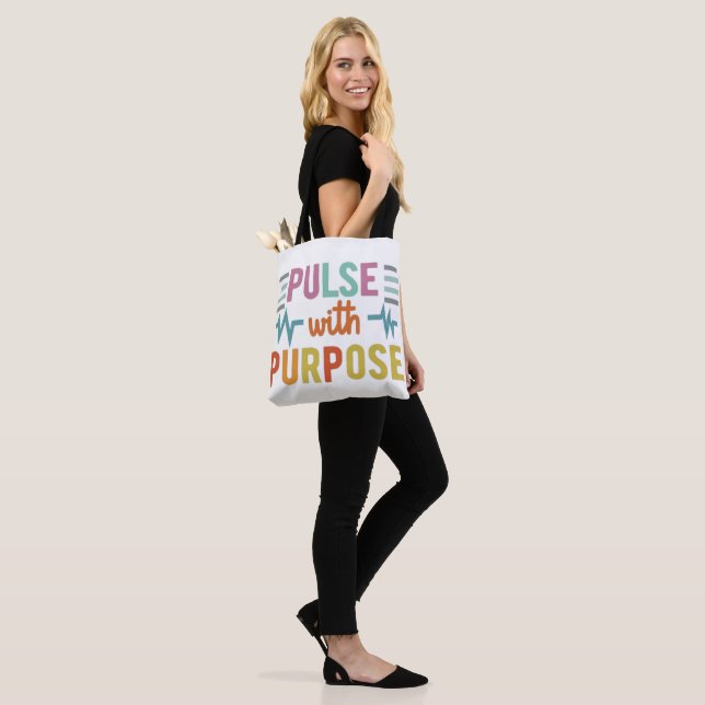 Bolso De Tela Pulso con propósito (Puesto)