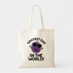 Bolso De Tela Pun De Fruta Grapest Dad In The World