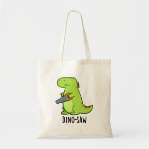 Bolso De Tela Pun de la herramienta de dinosaurios divertidos de