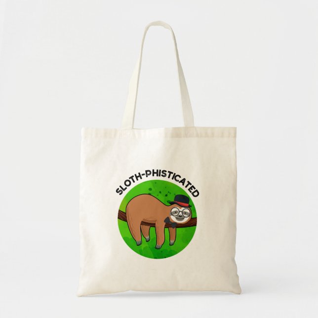 Bolso De Tela Pun de ranura para animales divertidos con falseda (Frente)