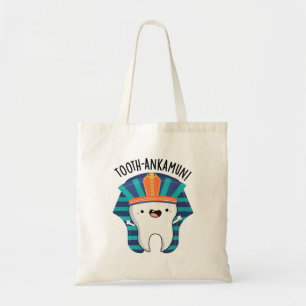 Bolso De Tela Pun Diente Gracioso De Los Dientes De ankamun