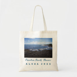 Bolso De Tela Punalu'u Beach Hawaii + Viaje / Año
