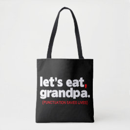 Bolso De Tela Punctuation saves lives