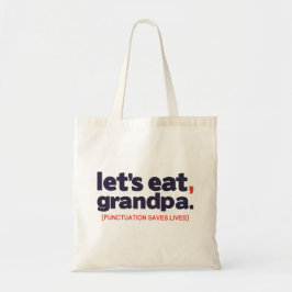 Bolso De Tela Punctuation saves lives