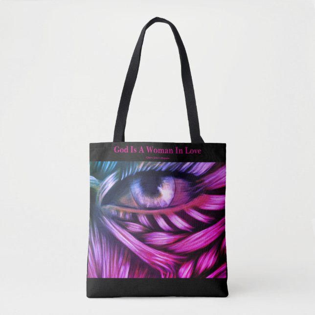 Bolso De Tela Punk Lilith Eye (Anverso)