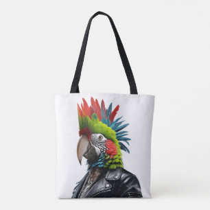 Bolso De Tela Punk Parrot