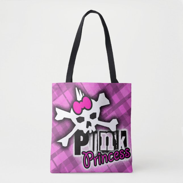 Bolso De Tela Punk Princesa Tote Bag (Anverso)
