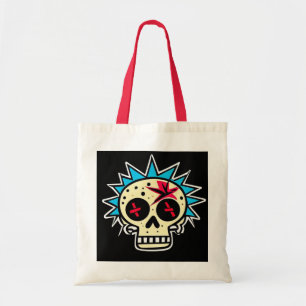 BOLSO DE TELA 'PUNK SKULL'